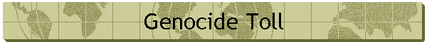 Genocide Toll