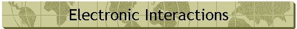 Electronic Interactions