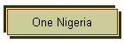 One Nigeria