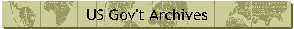 US Gov't Archives